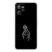 Чехлы (Знак сердечка) на Realme C36 – Знак Сердечка
