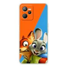 Чехлы ЗВЕРОПОЛИС для Realme C36 (Ник и Хопс)