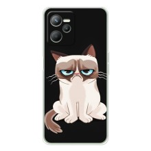 Чехол на тематику: Коты для Realme C36 – Взгляд кота
