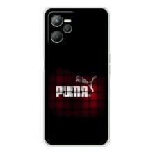 Чехол с Брендами одежды на Реалми С36 – PUMA стиль
