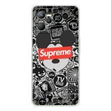 Чехол с Брендами одежды на Реалми С36 – Supreme Маус
