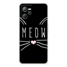 Бампер с изображением Котиков для Реалми С36 – КОТИК MEOW