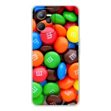 Чехол с изображением  вкусной еды для Realme C36 – Разноцветные M&M'S