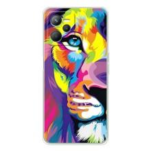 Чохол з картинкою на Realme C36 – Яскравий Лев