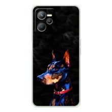 Бампер для Realme C36 с картинкой "Песики" – Собака Мопс