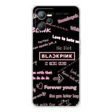 Чехол с музыкальной группой для Realme C36 (BLACKPINK)