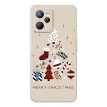 Чохол Санта Клаус для Realme C36 – Merry Christmas