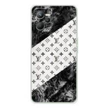 Чехол Стиль Louis Vuitton на Realme C36 – LV на белом