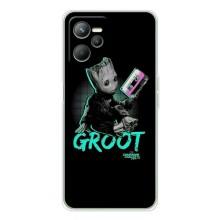 Чехол Супергерои Марвел на Реалми С36 – Groot