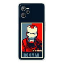Чехол Супергерой Железный человек на Realme C36 – Art Iron man