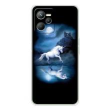 Чехол Unicorn на Realme C36 – Единорог