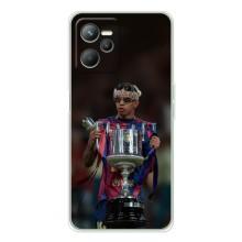 Чохол з футболістом Ламін Ямаль Realme C36 (Ямал з кубком)