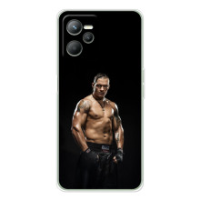 Чехол с картинкой Александр Усик для Realme C36 – Усик на черном