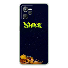 Чехол с мультфильмом Шрек на Realme C36 – Шрек лого