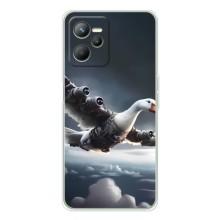 Чехол с мемом Тралалело тралала на Realme C36 (Бомбардини гусини)