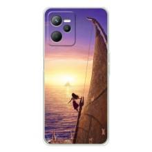 Чохол з мультфільмом Ваяна Realme C36 (Ваяна в морі)