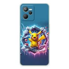 Чехол с Пикачу на Realme C36