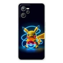 Чехол с Пикачу на Realme C36