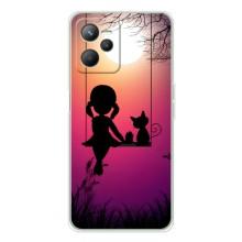 Девчачий Чехол для Realme C36 – На качели