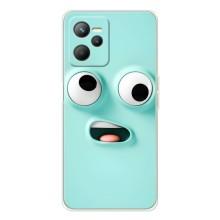 Силиконовые Чехлы (смешные стикеры) для Realme C36 – мордочка