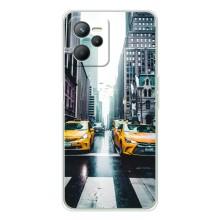 Силиконовый бампер (Работники) на Realme C36 – Такси