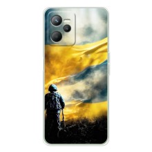 Силиконовый Чехол (атрибутика Клеш Роял) для Realme C36 – Война