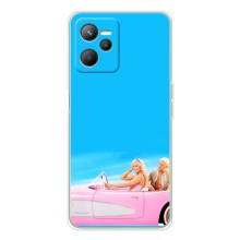 Силиконовый Чехол Барби Фильм на Realme C36 (Барби и Кен)