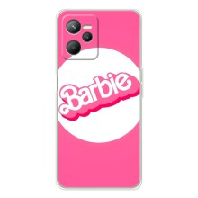 Силиконовый Чехол Барби Фильм на Realme C36 (Лого Барби)