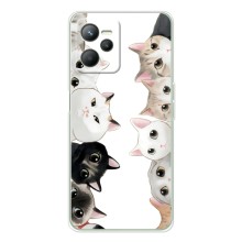 Силиконовый чехол с котиком для Realme C36 – Коты