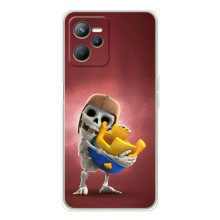 Чехол з героями Клеш Рояль для Realme C36 (Скелет)