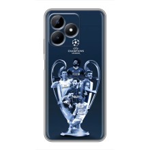 Чехлы для Realme C51 (VPrint) - Футбольные клубы (Кубок ЛЧ)