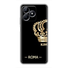Чехлы для Realme C51 (VPrint) - Футбольные клубы (Roma)