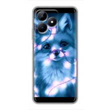 Чехлы с картинкой Лисички для Realme C51 (VPrint) (Яркая лисичка)