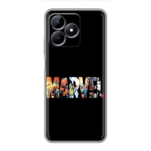 Силиконовый Чехол для Realme C51 – MARVEL