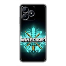 Чехол майнкрафт для Realme C51 (MineCraft 2)