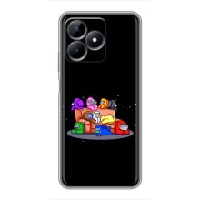 Чехол Амонг Ас для Realme C51 (AlphaPrint) (Амонг-ас)