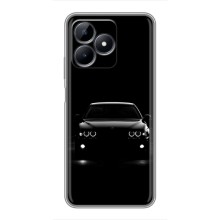 Чехол для Реалми С51 - с принтом БМВ (AlphaPrint) (Машина BMW)