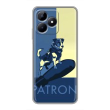 Чехол с принтом Собаки Патрон для Realme C51 (Patron)