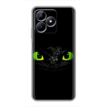 Чохол дракон Беззубик для Realme C51 – Очі Беззубика
