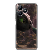 Чехол как приручить дракона на Realme C51 – Сцена з драконом