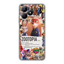 Чехол Зоотрополіс на Realme C51 – Коллаж Зоо