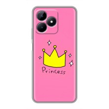 Девчачий Чехол для Realme C51 (Princess)