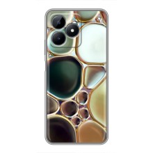 Мраморний чехол на Realme C51 (VPrint) (Радужний Мрамор)