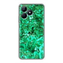 Мраморний чехол на Realme C51 (VPrint) (Салатовий Мрамор)
