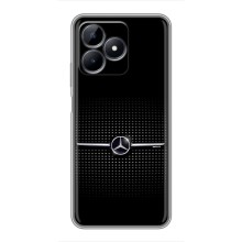 Силиконовый бампер с картинкой машины на Realme C51 – Mercedes