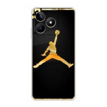Силиконовый Чехол Nike Air Jordan на Реалми с51 (Джордан 23)