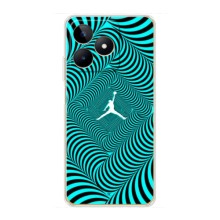 Силиконовый Чехол Nike Air Jordan на Реалми с51 – Jordan