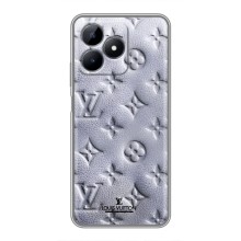 Текстурний Чохол Louis Vuitton для Реалмі с51 (Білий ЛВ)