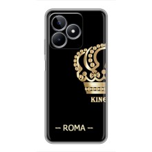 Чехлы для Realme C53 (VPrint) - Футбольные клубы (Roma)