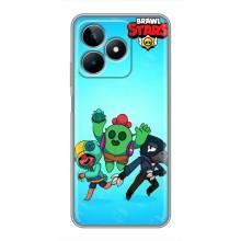 Чехлы Brawl Stars для Realme C53 (AlphaPrint)